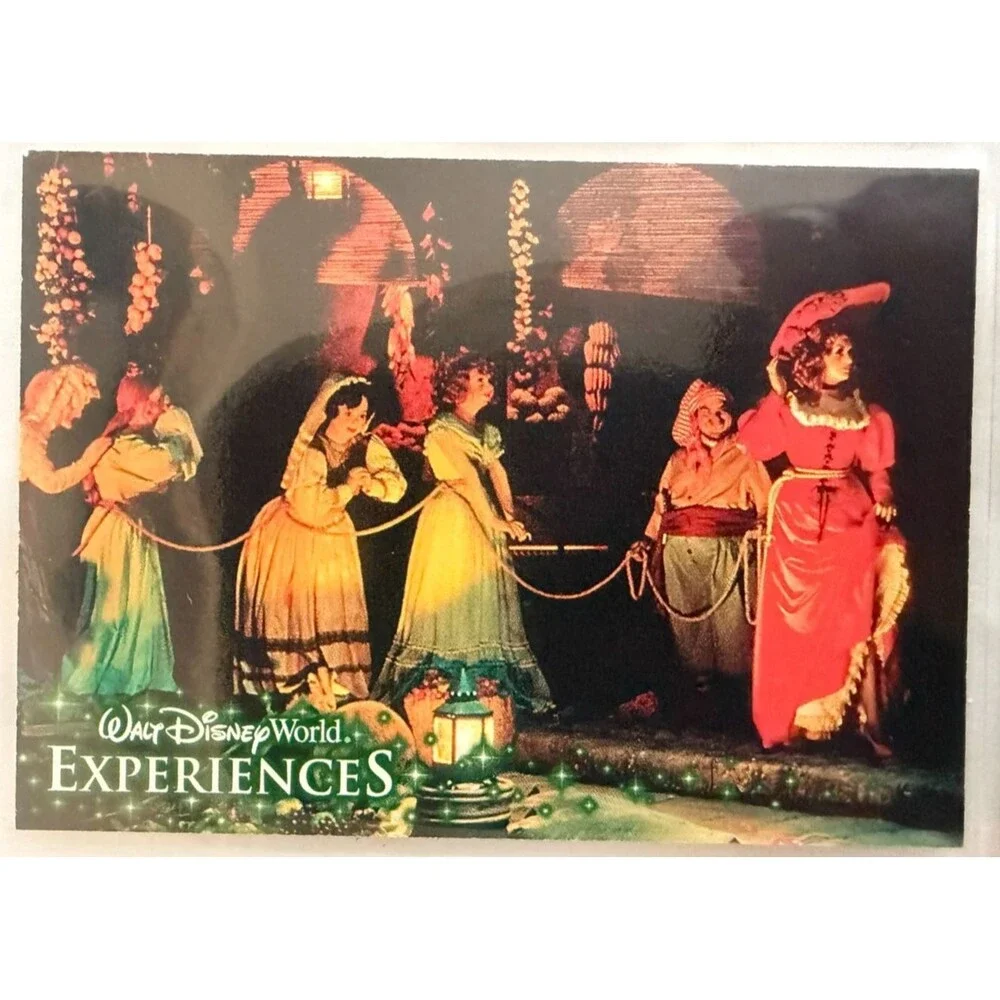 Walt Disney World Experiences Adventureland 9 Card Set Complete In Sleeve